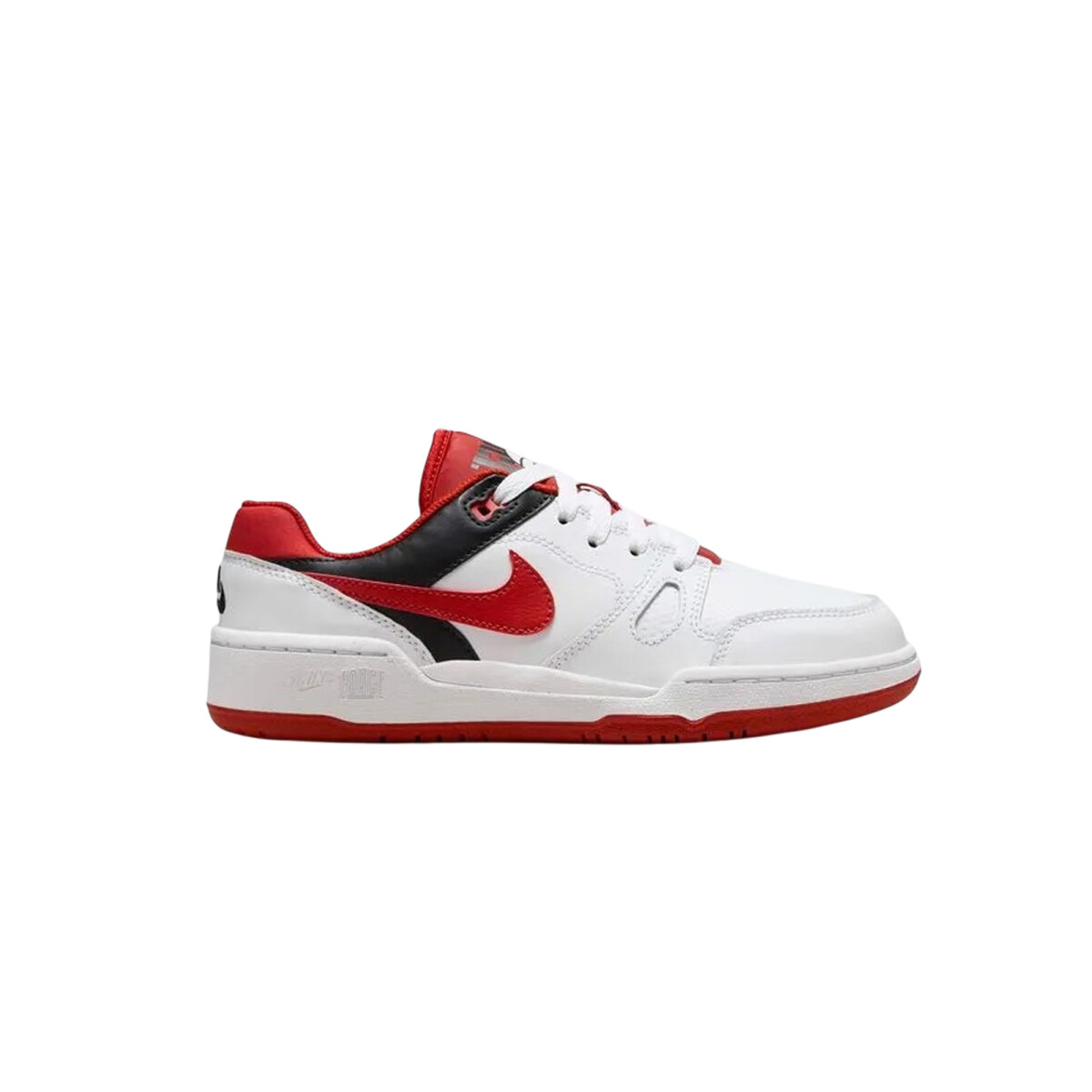 NIKE FULL FORCE LOW - Red/White 