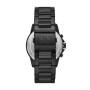 Reloj ARMANI EXCHANGE BANKS Acero Negro Esfera 44mm 0