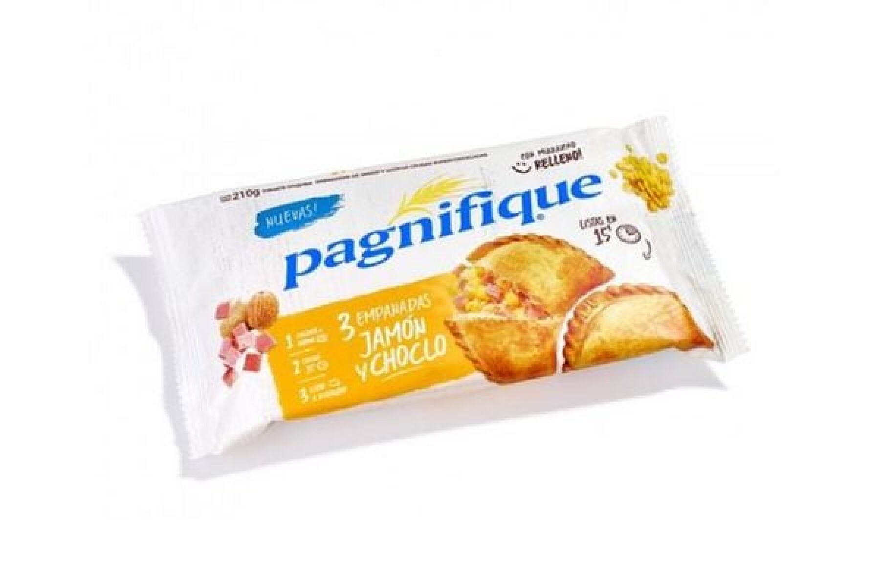 EMPANADAS DE JAMÓN Y CHOCLO X3 PAGNIFIQUE 