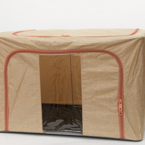 CONTENEDOR CON VENTANA TRANSPARENTE (BEIGE/66L) CONTENEDOR CON VENTANA TRANSPARENTE (BEIGE/66L)