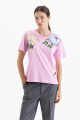 Remera Lirio Rosa