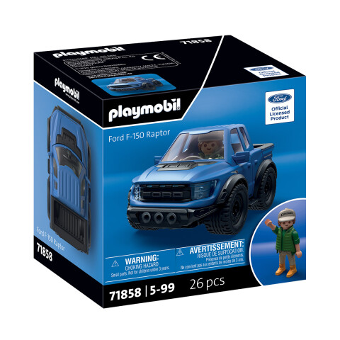 Camioneta F-150 Raptor Ford Playmobil 26 Piezas U