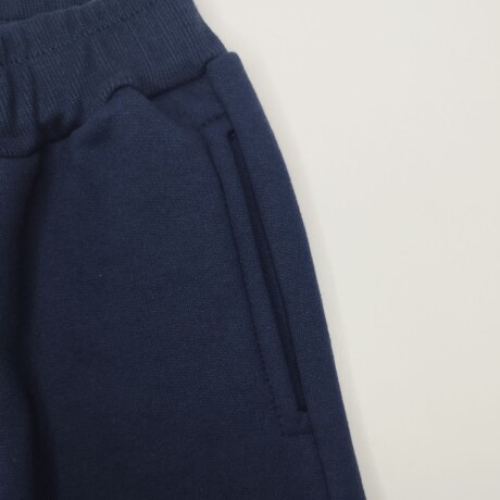 Pantalón Felpa Clásico Azul Pantalón Felpa Clásico Azul