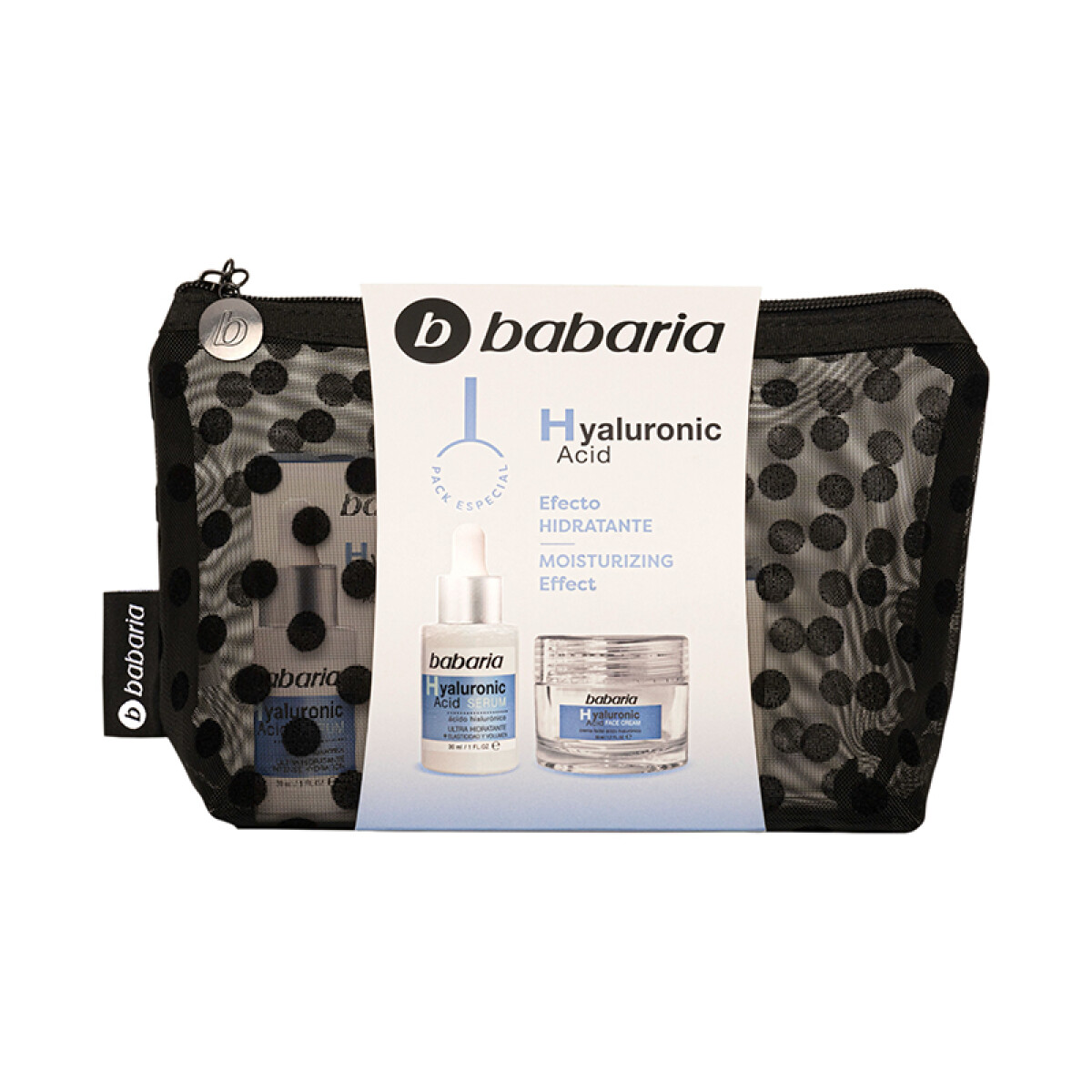 Set Babaria crema + serum + necessaire de regalo! - Hialurónico 