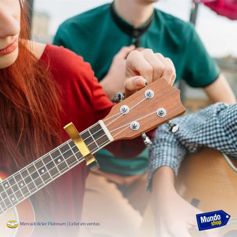 Requinto Capo Capotraste Guitarra Acustica Electrica Pinza Rojo