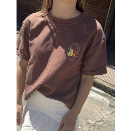 Tshirt La Verduleria Chocolate