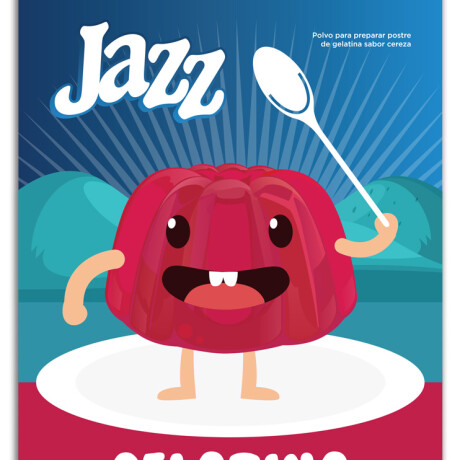 GELATINA JAZZ 50G 8P CEREZA GELATINA JAZZ 50G 8P CEREZA