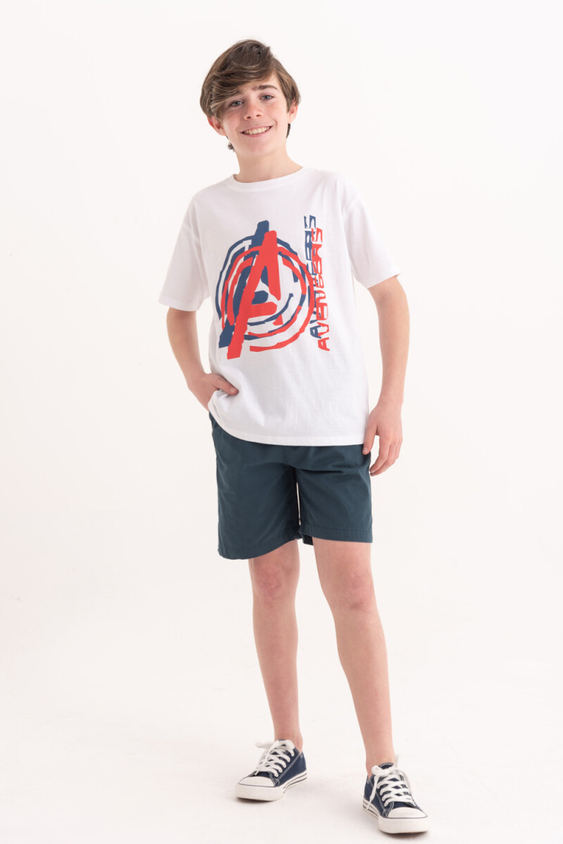 Short liso - Azul 