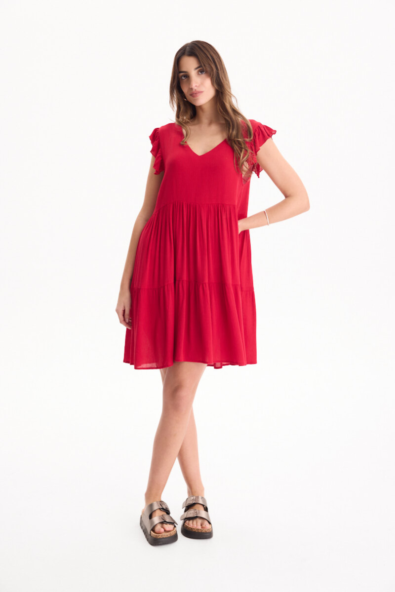 Vestido Vienna Rojo