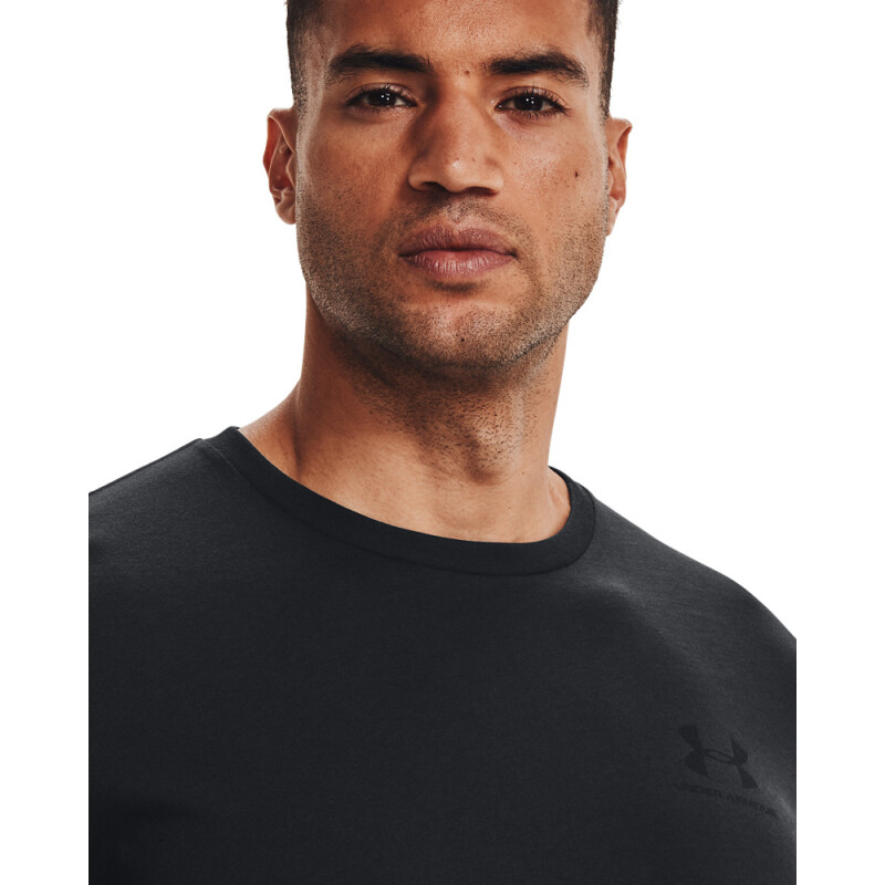 UA M SPORTSTYLE LC SS-ORG BLK-001