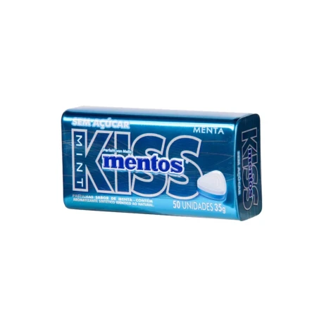 Pastillas Mentos Kiss Mint Sin Azúcar 50U 001