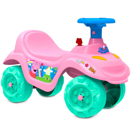 Buggy Peppa Pig Con Ruedas Direccionables y Bocina Buggy Peppa Pig Con Ruedas Direccionables y Bocina