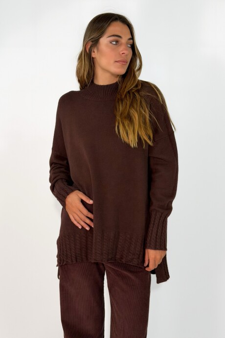 SWEATER SARELA Chocolate