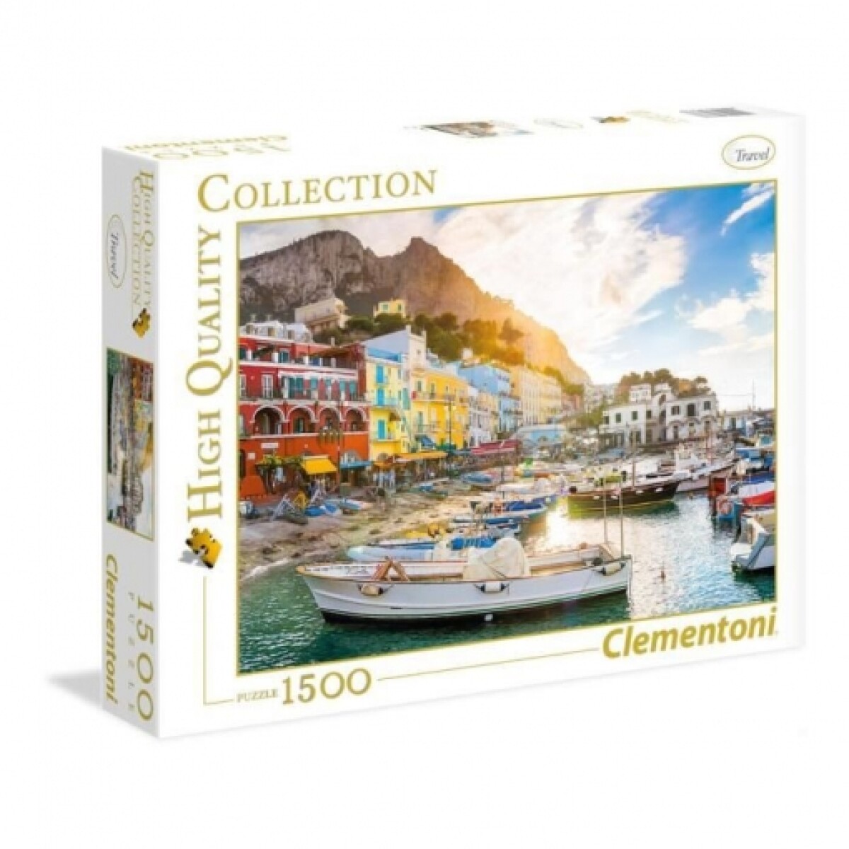 Puzzle Clementoni 1500 piezas Isla Capri High Quality - 001 