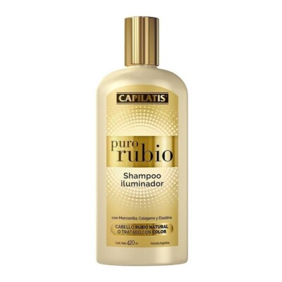 Shampoo Capilatis Iluminador Puro Rubio 420 ML