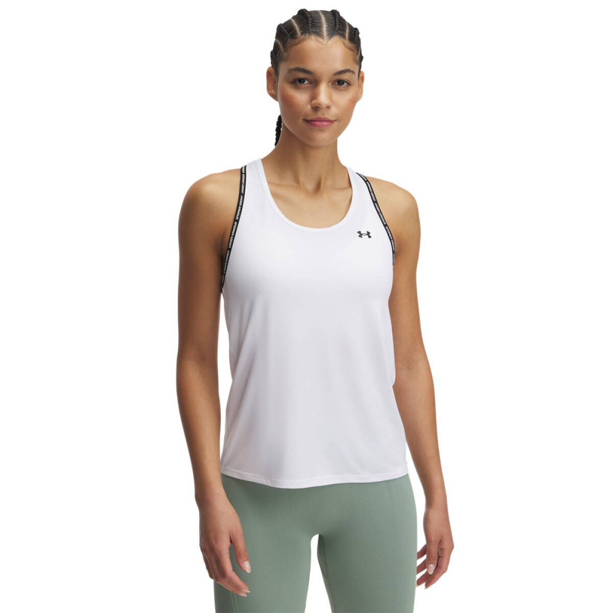 Tech Knockout Tank-WHT - WHT-100 