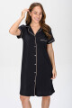 CAMISA EN ALGODÓN PIMA PERUANO NEGRO