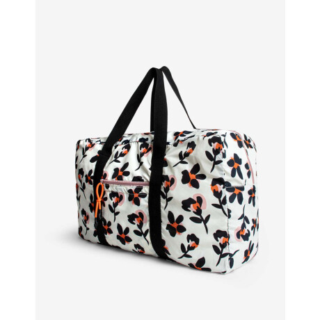 Bolso Plegable Con Estampa Floral Estampado Flores