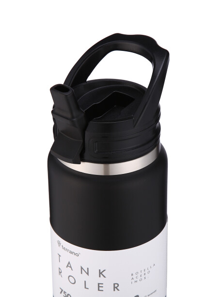Botella Tank Roler 750ML Negro