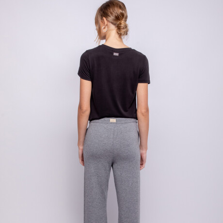 PANTALON TEDY Gris Melange