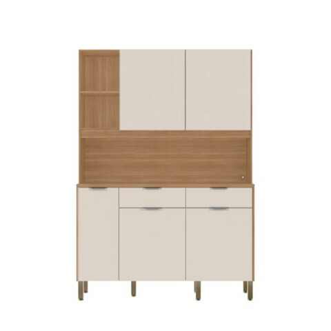 Cocina Flora 5Ptas 2 Caj Freijo/Soft Cocina Flora 5Ptas 2 Caj Freijo/Soft