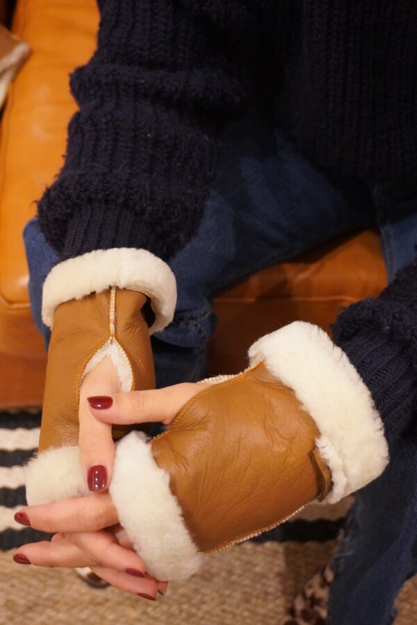 Warm Gloves Camel