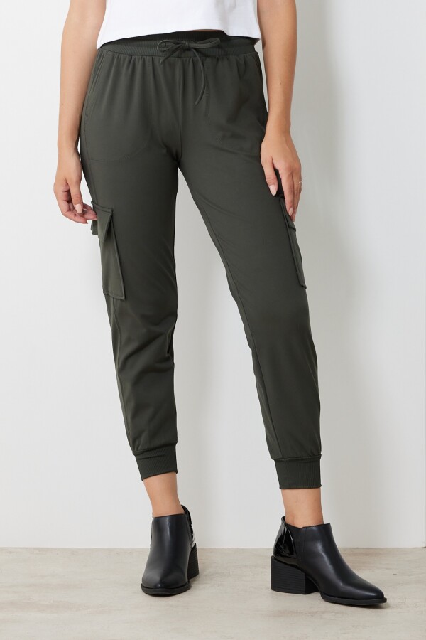 Jogger Cargo OLIVA