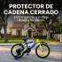 Bicicleta Infantil Yjtong R16 Canasto Parrilla Guardabarros Azul 1