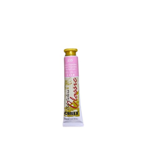 Pintura al Óleo para Lienzo Acrilex 20 ml (Tonos Rosados y Violetas) 335 Laca Orquídea