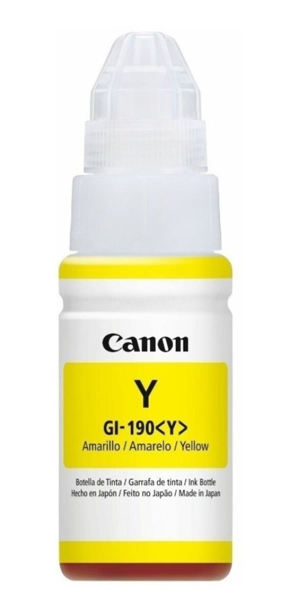 CANON GI190YELLOW BOTELLA DE TINTA G1100/2100/3100 - 2797 