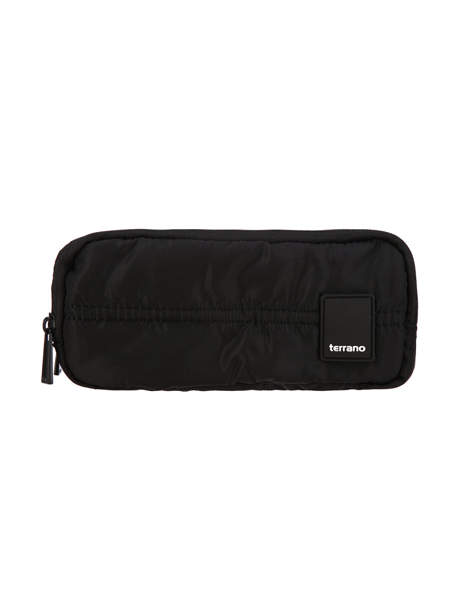 Cartuchera Quilting - Negro 