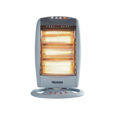 ESTUFA HALÓGENA MICROSONIC 3 TUBOS EHL15566S Gris