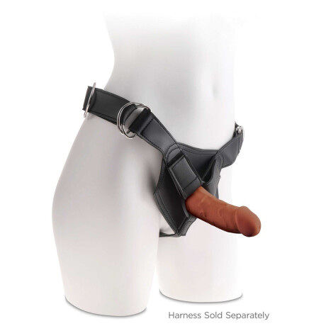 Dildo Realístico King Cock Plus 6" Triple Density Marrón
