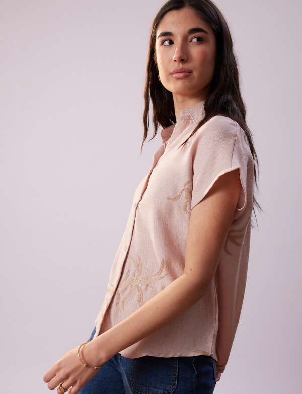 Camisa M/c Printed ROSA