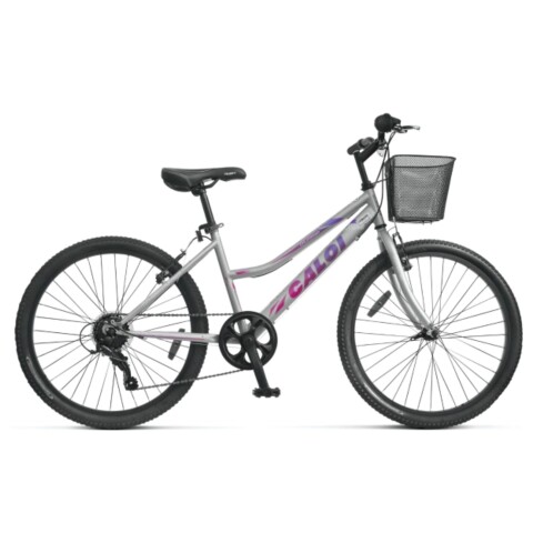 Bicicleta Caloi California Aro 24" Gris Bicicleta Caloi California Aro 24" Gris