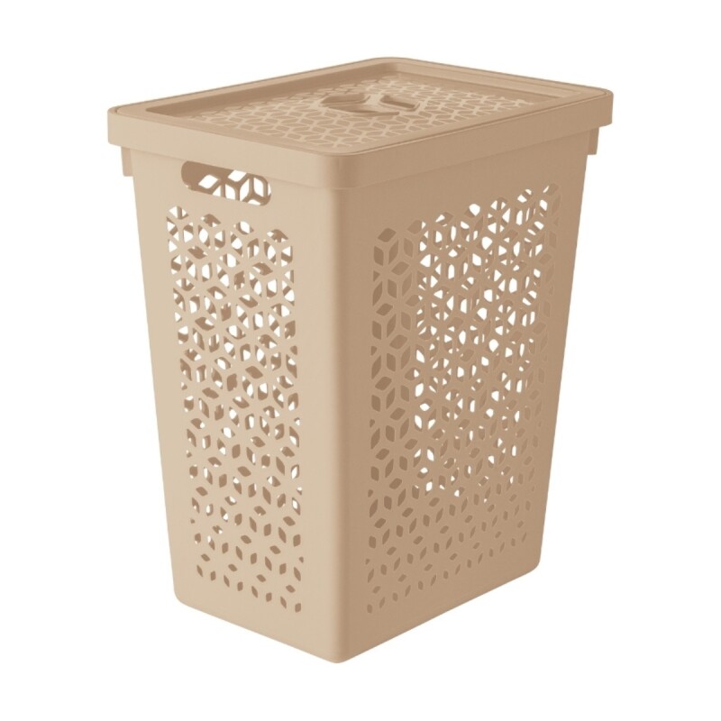 Cesto organizador ropa 55L CAPPUCCINO