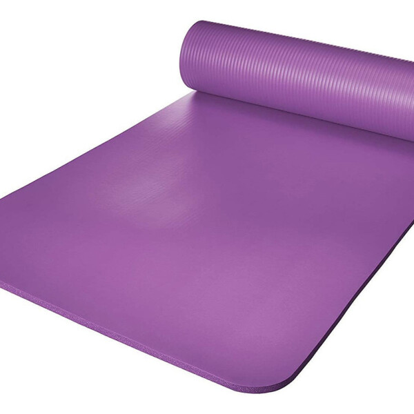 Colchoneta Yoga Pilates Gimnasia Cinta Transportadora 10mm Color Variante Violeta