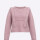 Sweater con estructuras lila