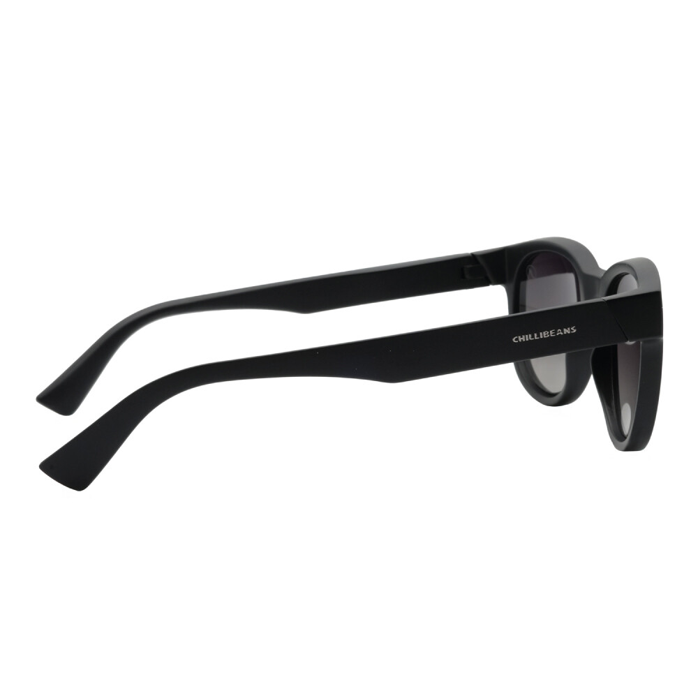 Lentes De Sol Policarbonato Chilli Beans Redondo Gradiente/Negro