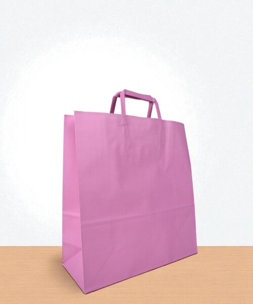Bolsa lisa acuario 30x12x32 cm PASTEL PINK