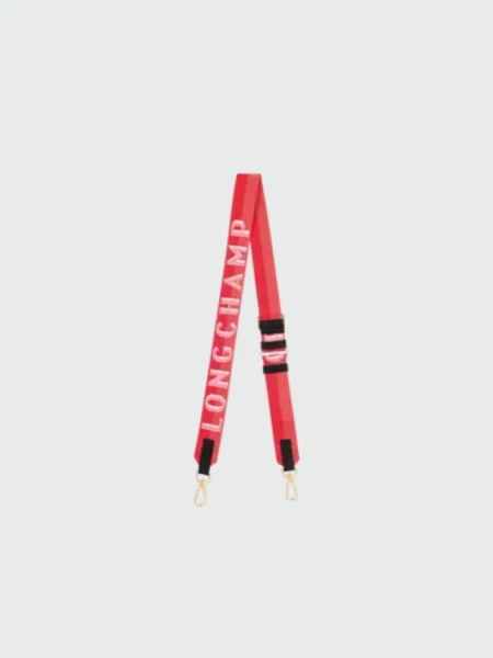 Longchamp -Correa para hombro, Longchamp Shadow Rojo