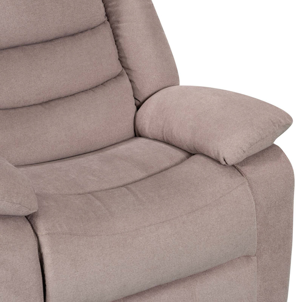 RECLINER ELÉCTRICO TELA MARRON MARSELLA II TAUPE