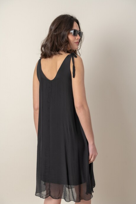 VESTIDO ANDROMEDA Negro