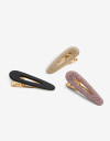 Horquillas con Accesorios Set De Mix Hebillas Tic Tac - Combinacion Tricolor