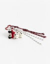 Llavero Cozy Llavero Y Bag Charm De Perro Dalmata - Combinacion Multicolor