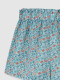 Pantalones De Flores Azul Claro