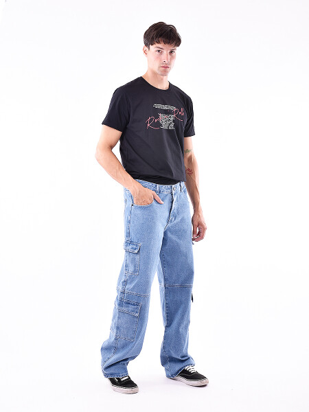 JEAN REVOLVE AZUL