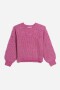 Sweater con flores ROSA