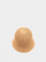 Sombrero Bucket De Punto natural