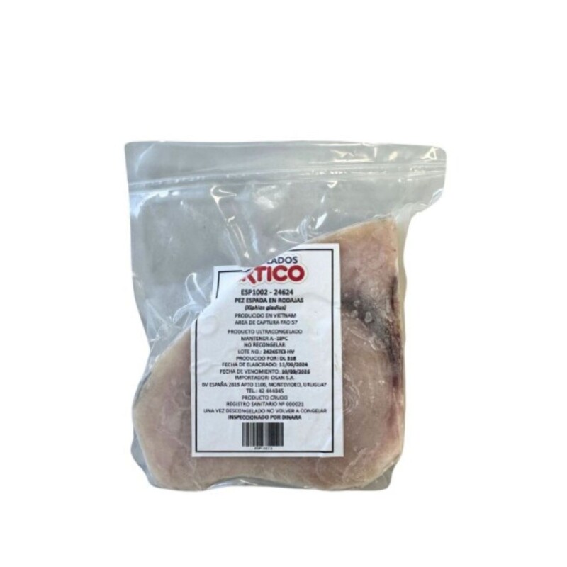 PEZ ESPADA EN RODAJAS 250G APROX +SOLO PDE O WEB+ PEZ ESPADA EN RODAJAS 250G APROX +SOLO PDE O WEB+